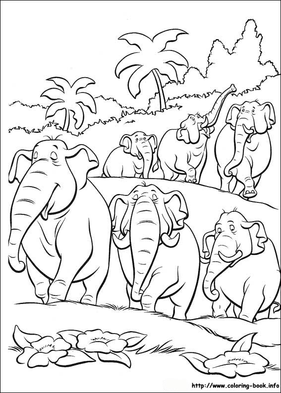 Jungle Book coloring picture
